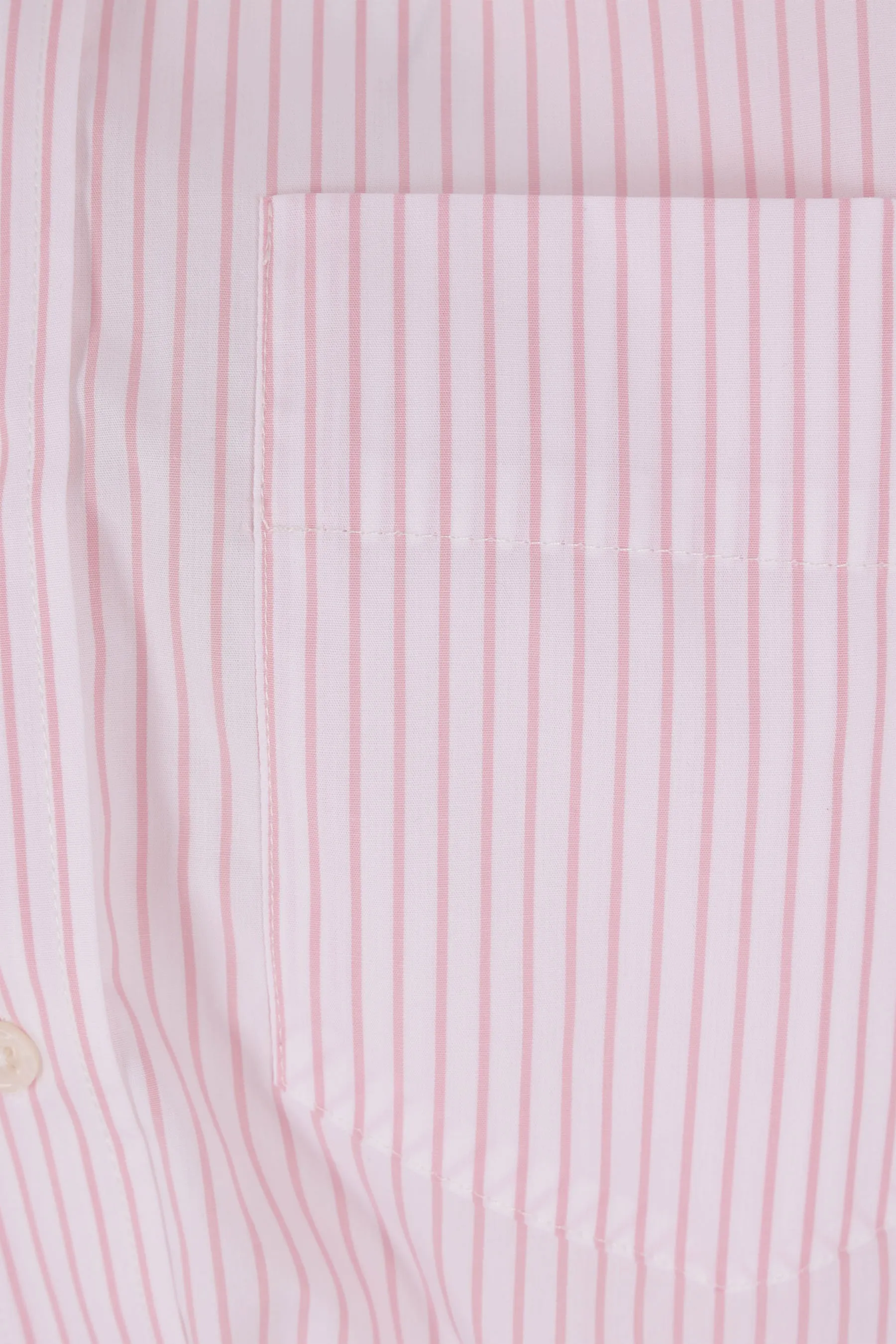 striped cotton poplin bodysuit