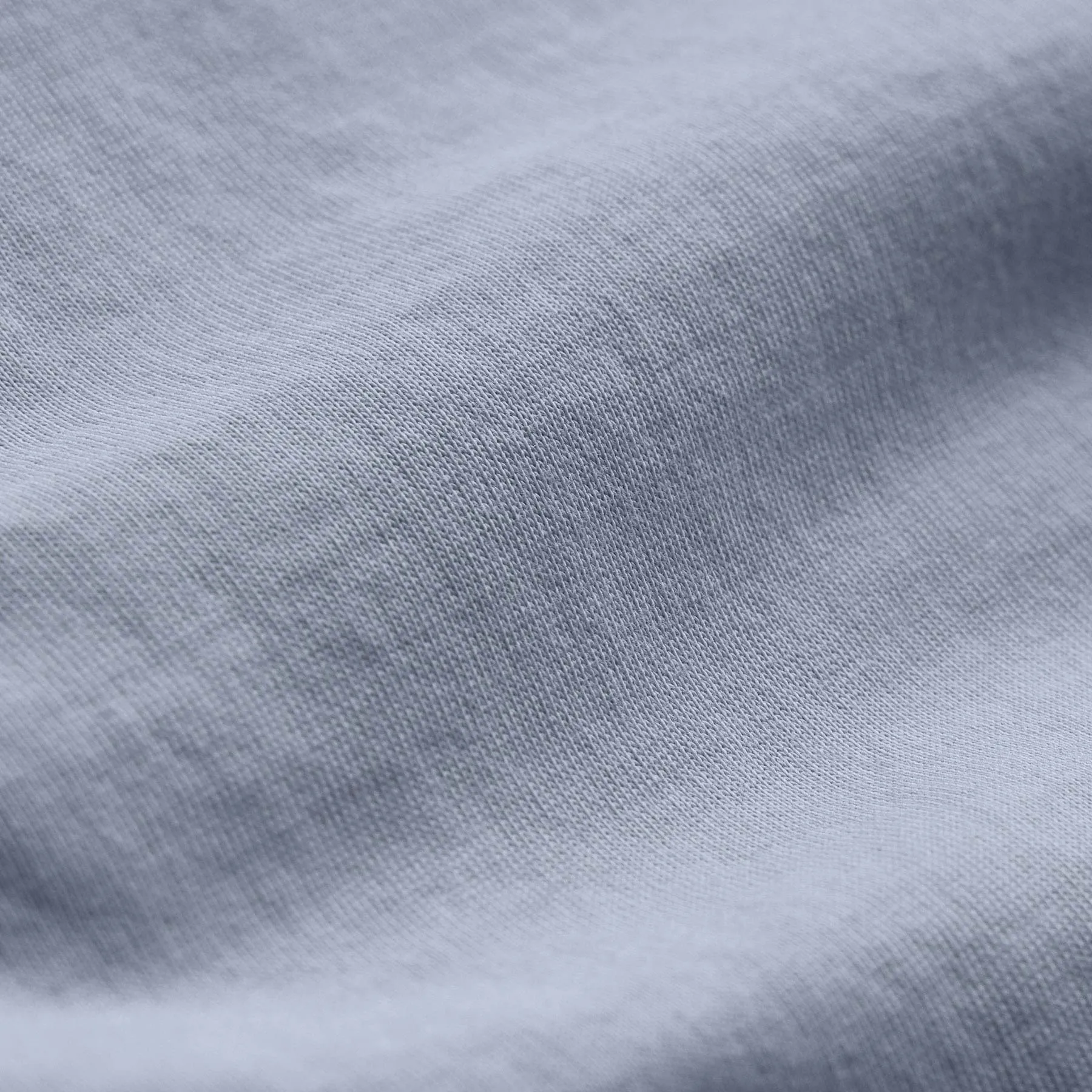 Sueded Jersey Polo - Grey Sky Pigment