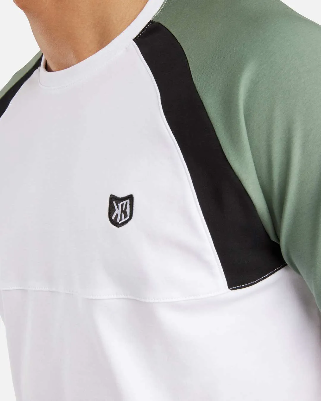 T-shirt FK Spirit - Blanc/Noir/Vert