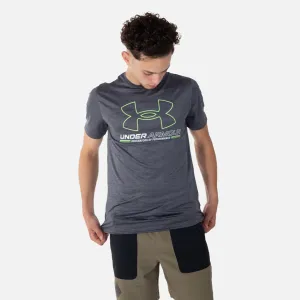 T-shirt Under Armour Training Graphic - Gris/Vert/Blanc