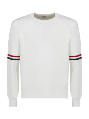 Thom Browne RWB Striped Knit Jumper