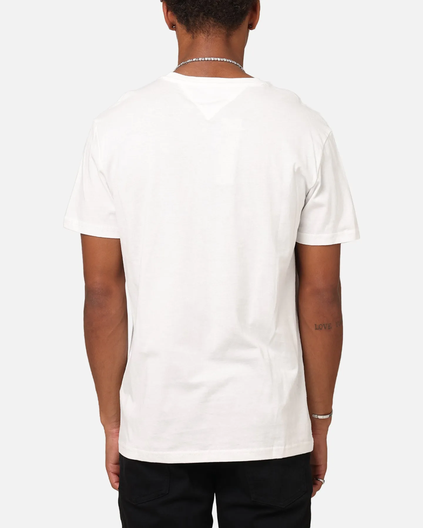 Tommy Jeans Slim Varsity Pop T-Shirt Ecru