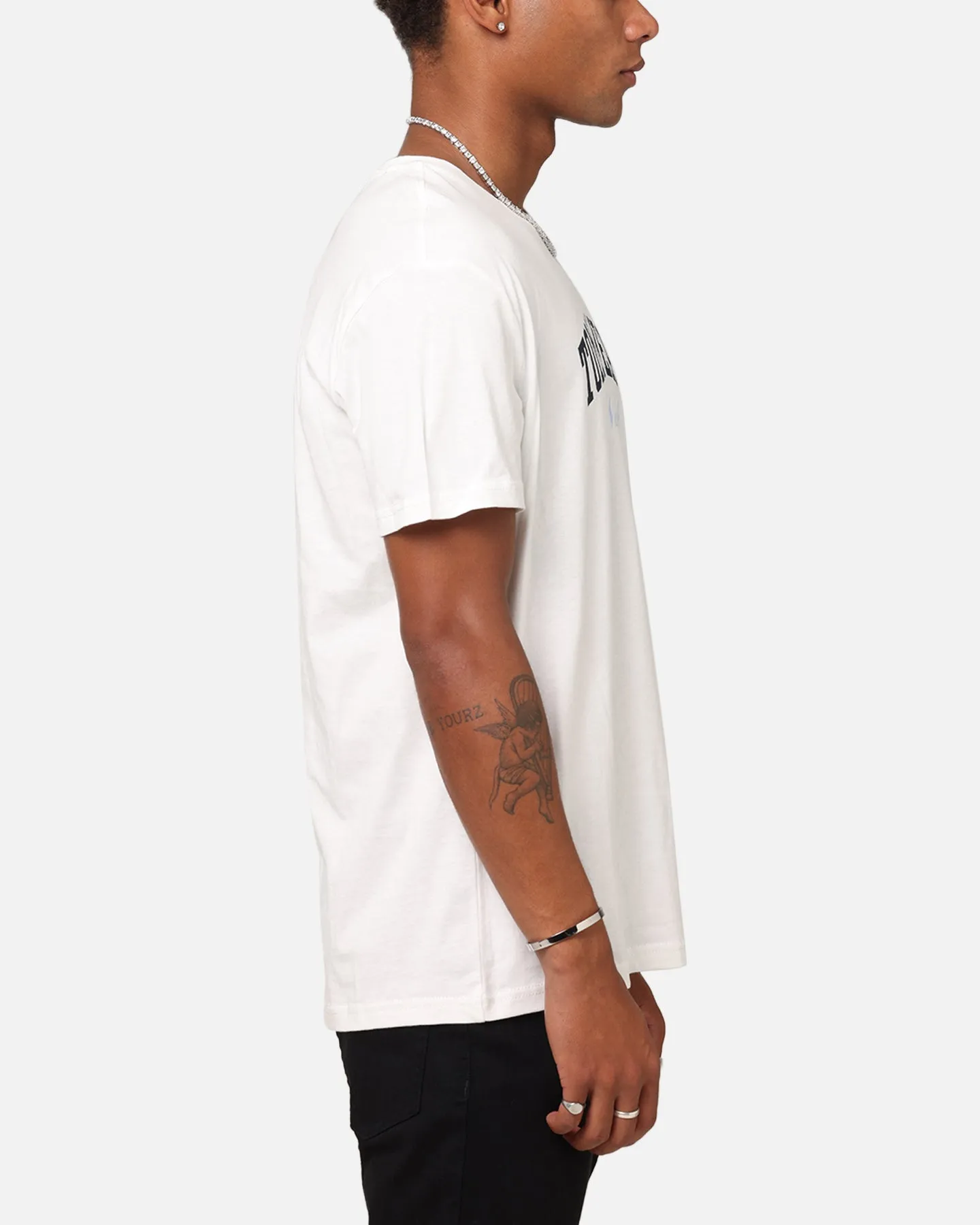 Tommy Jeans Slim Varsity Pop T-Shirt Ecru