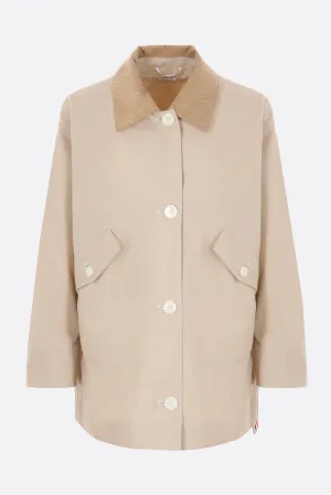 typewriter cloth gardening coat