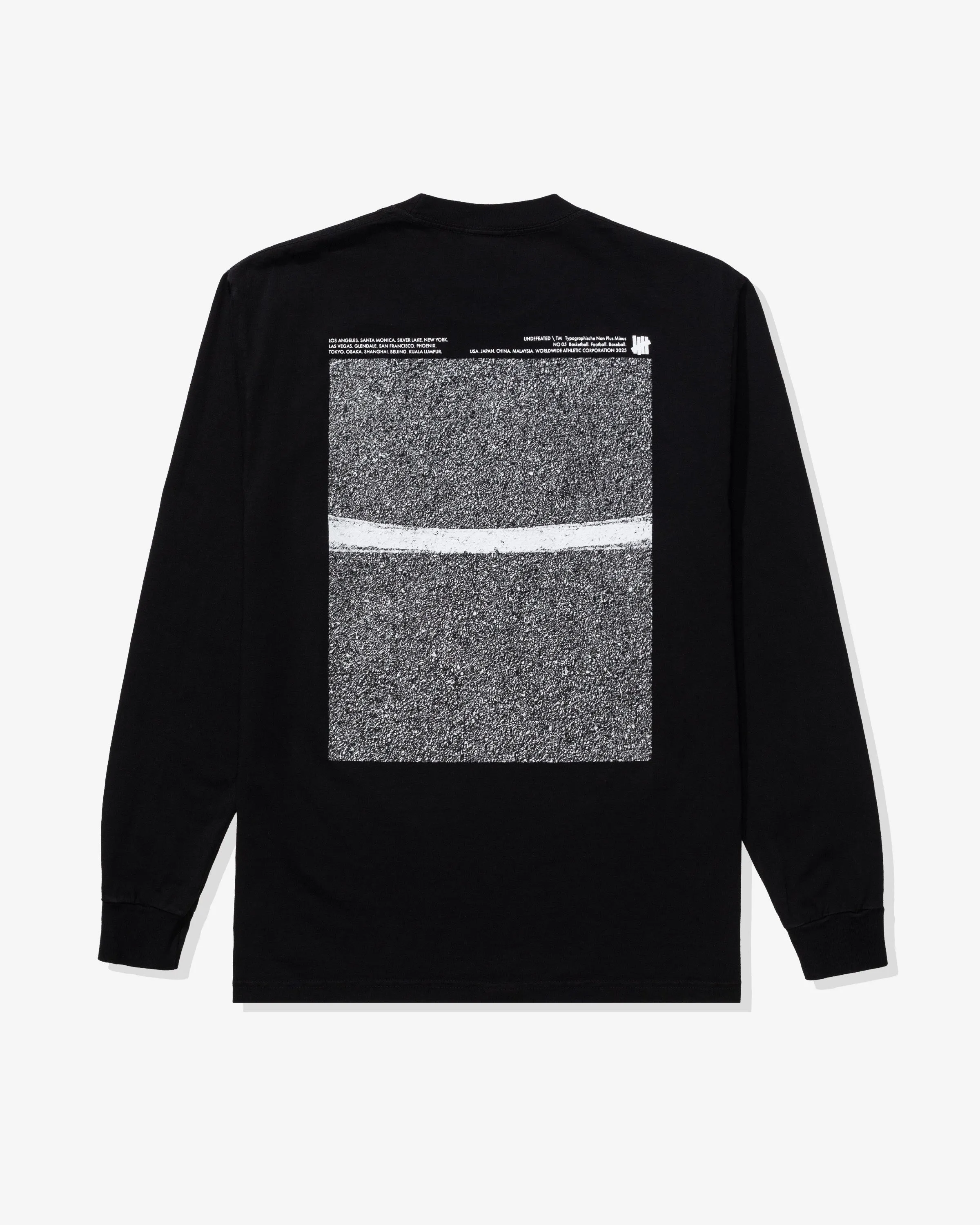 UNDEFEATED BLACKTOP L/S TEE