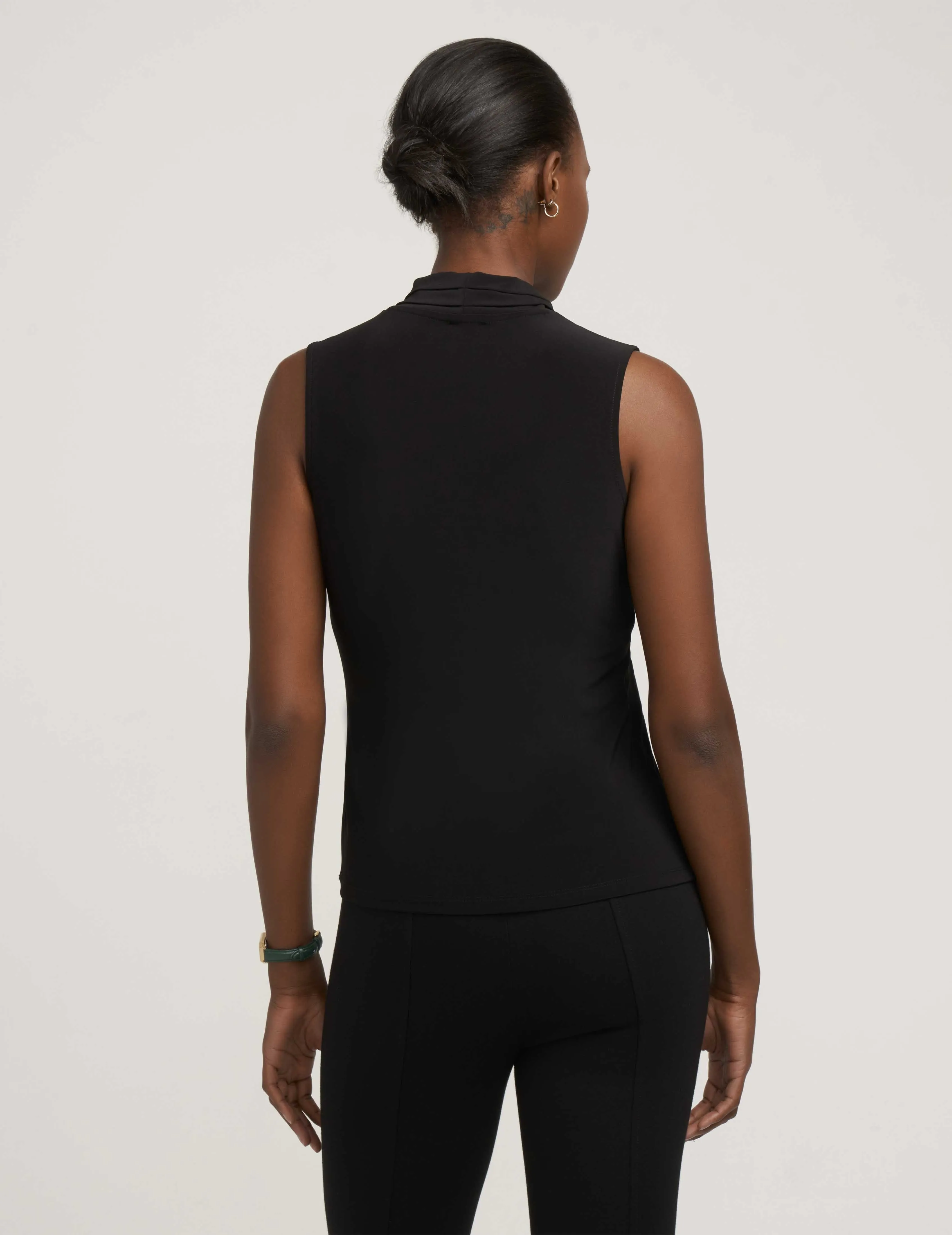 V-Neck Triple Pleat Top- Sale