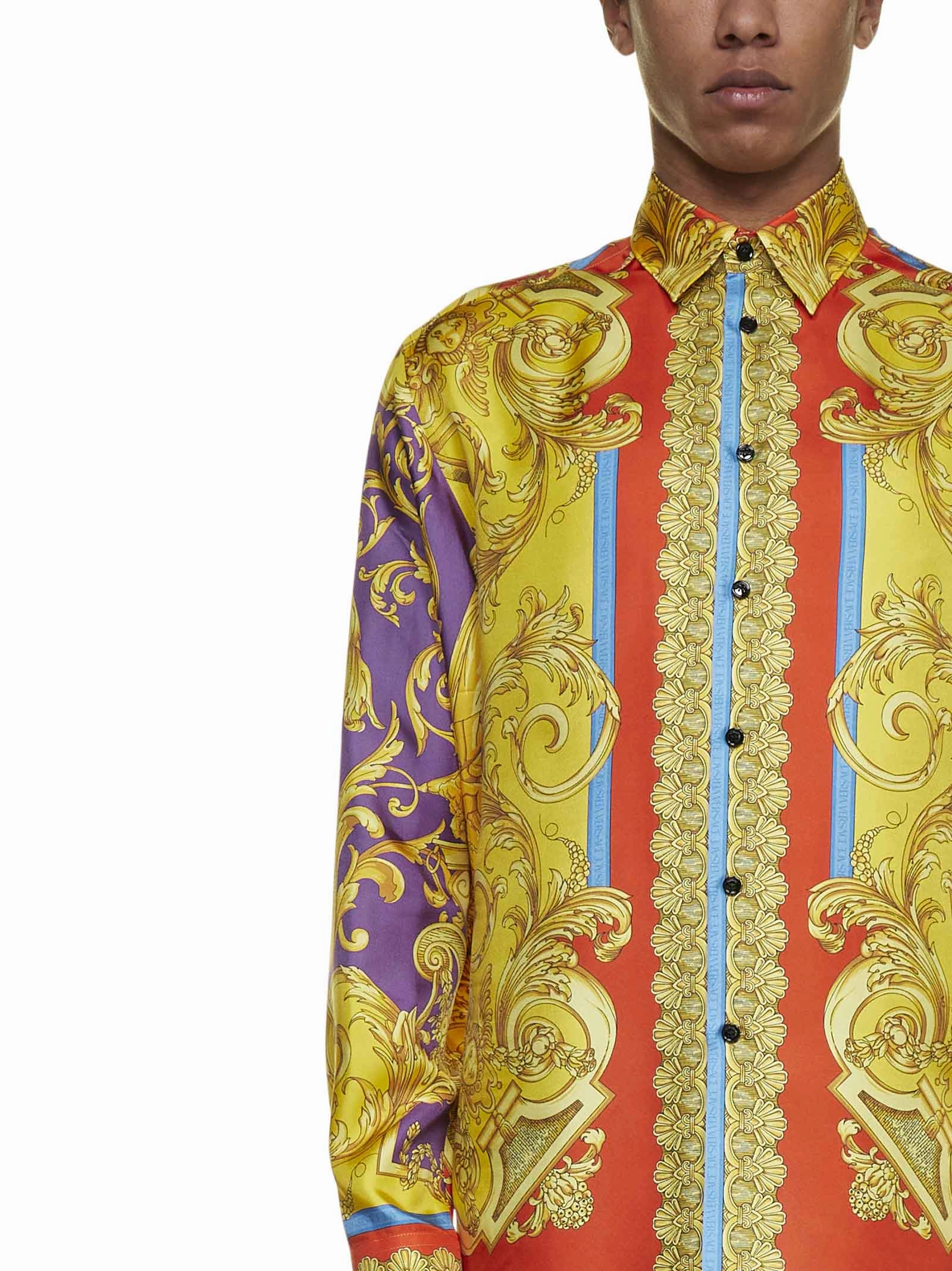 Versace All-Over Motif Printed Shirt