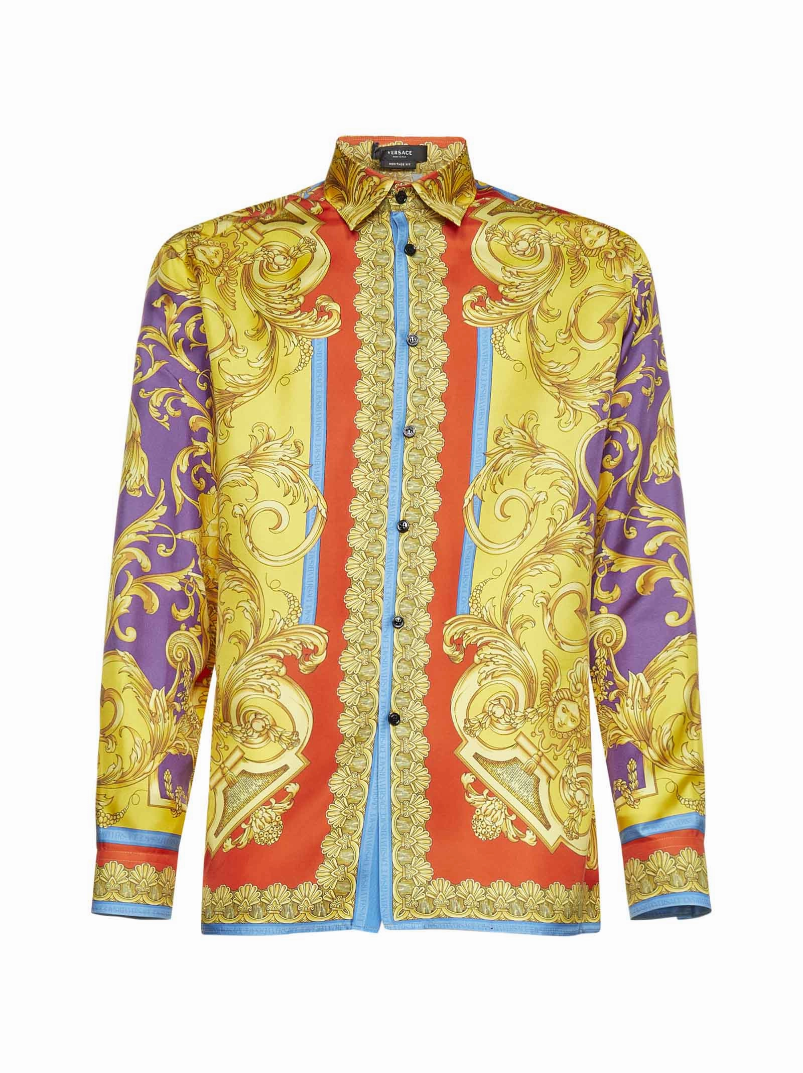 Versace All-Over Motif Printed Shirt