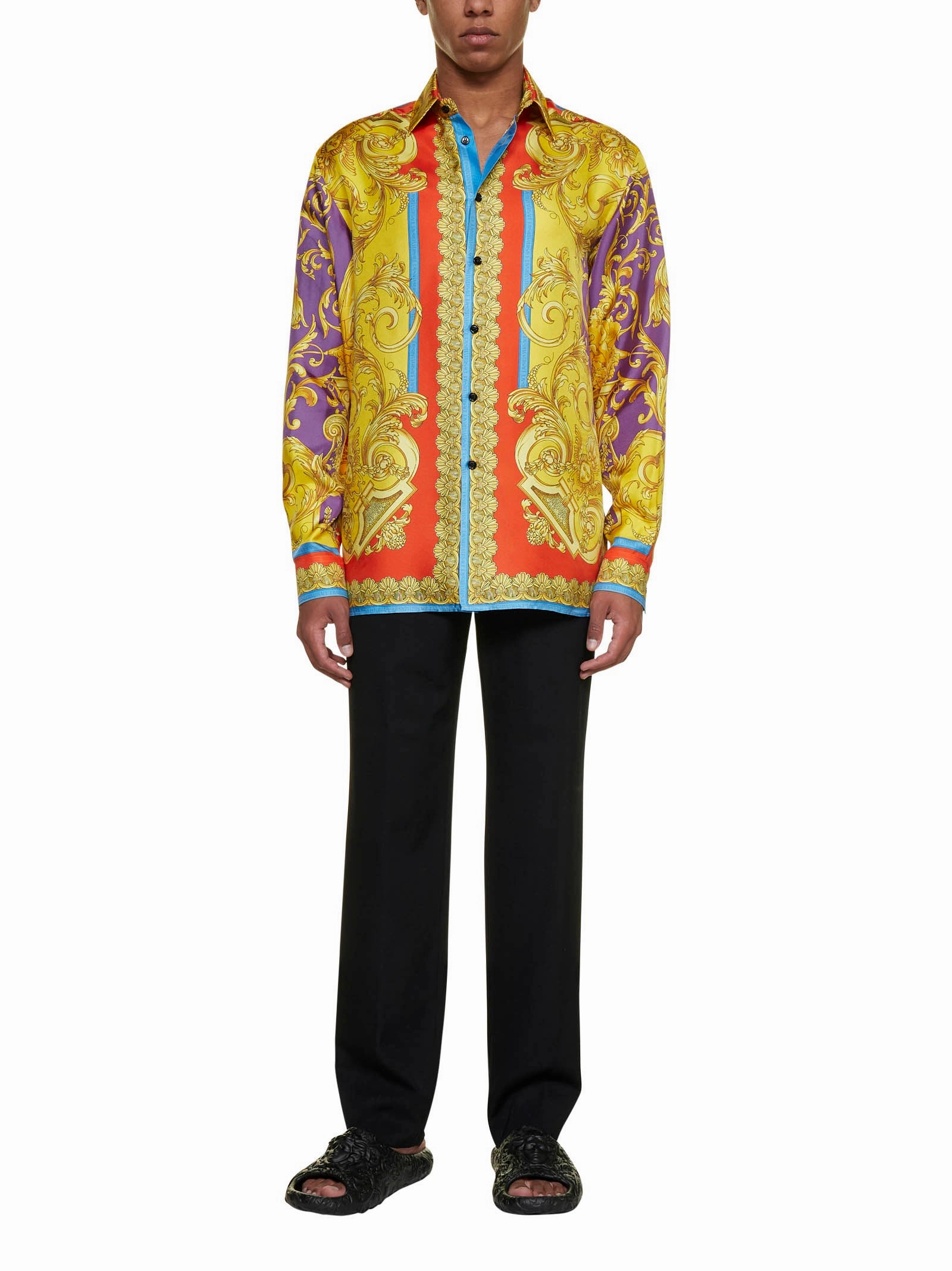 Versace All-Over Motif Printed Shirt