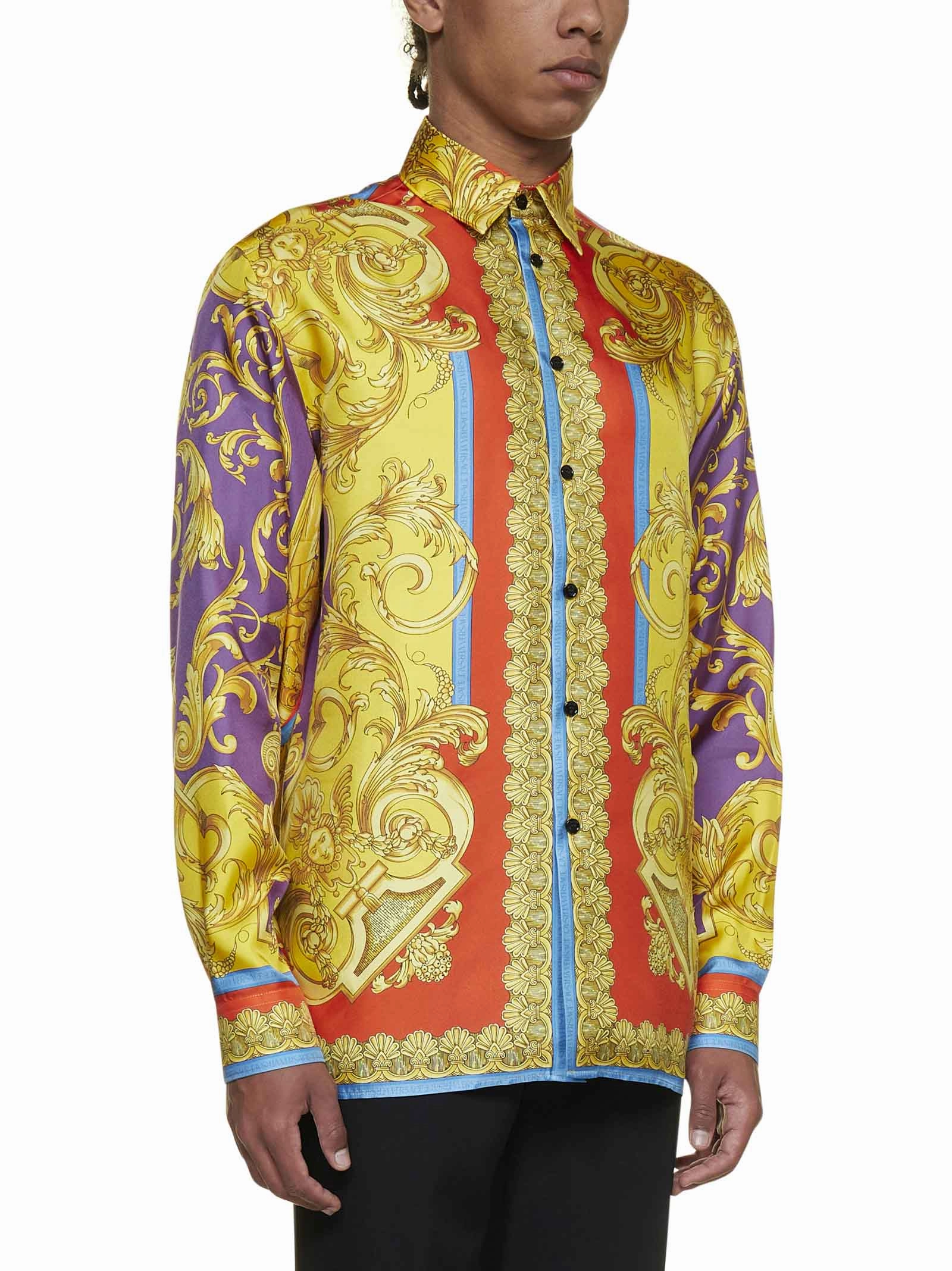Versace All-Over Motif Printed Shirt