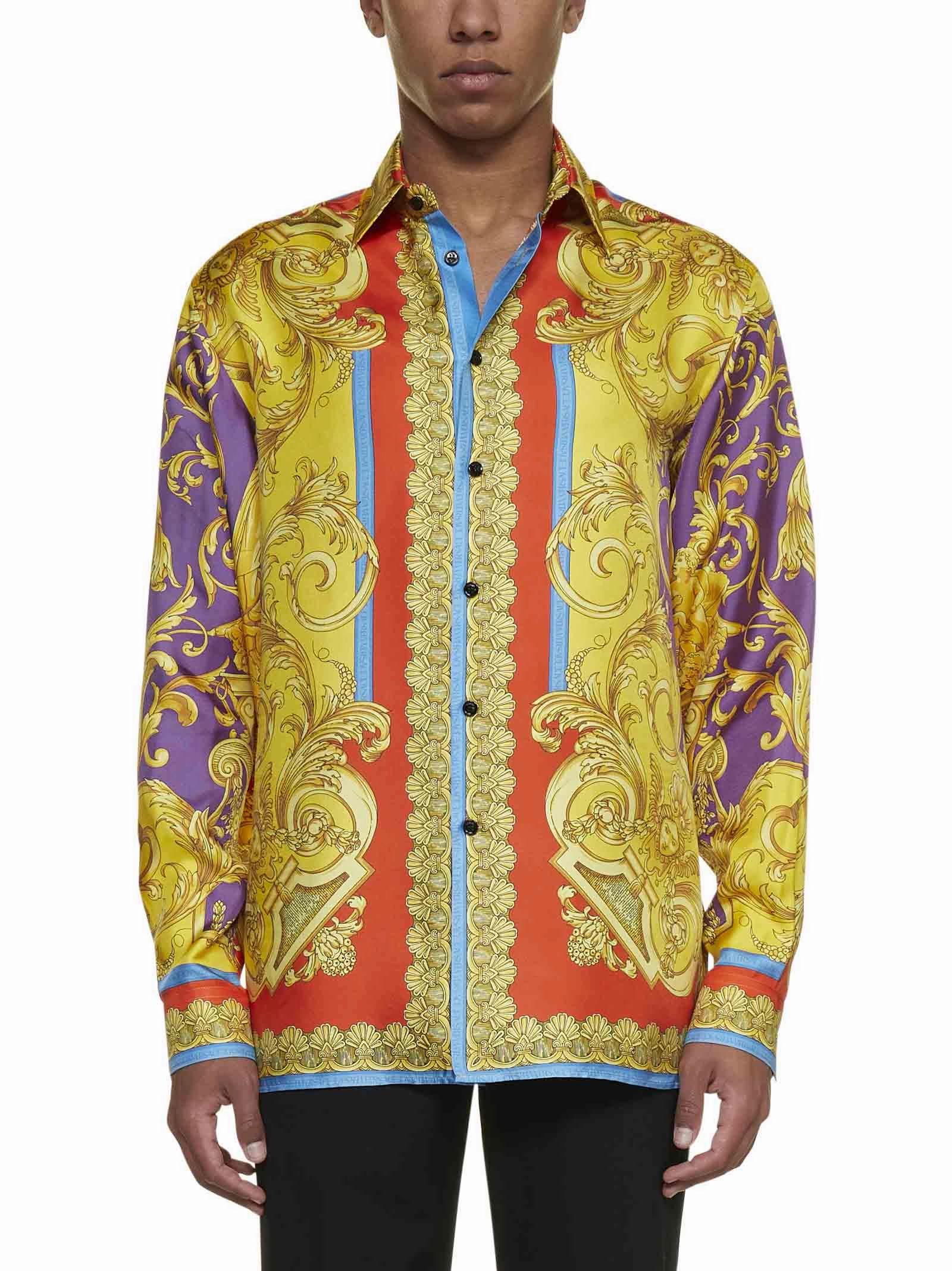 Versace All-Over Motif Printed Shirt