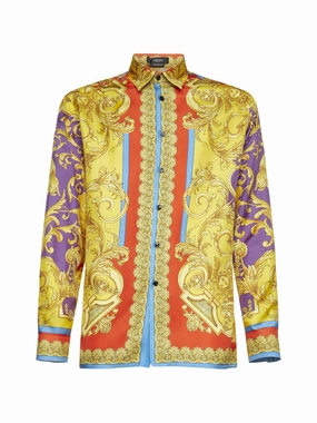 Versace All-Over Motif Printed Shirt