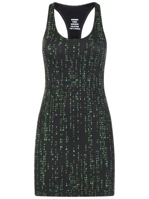 Vetements Graphic Printed Mini Dress