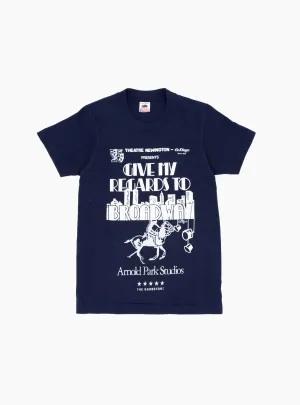 Vintage Broadway T-Shirt Navy