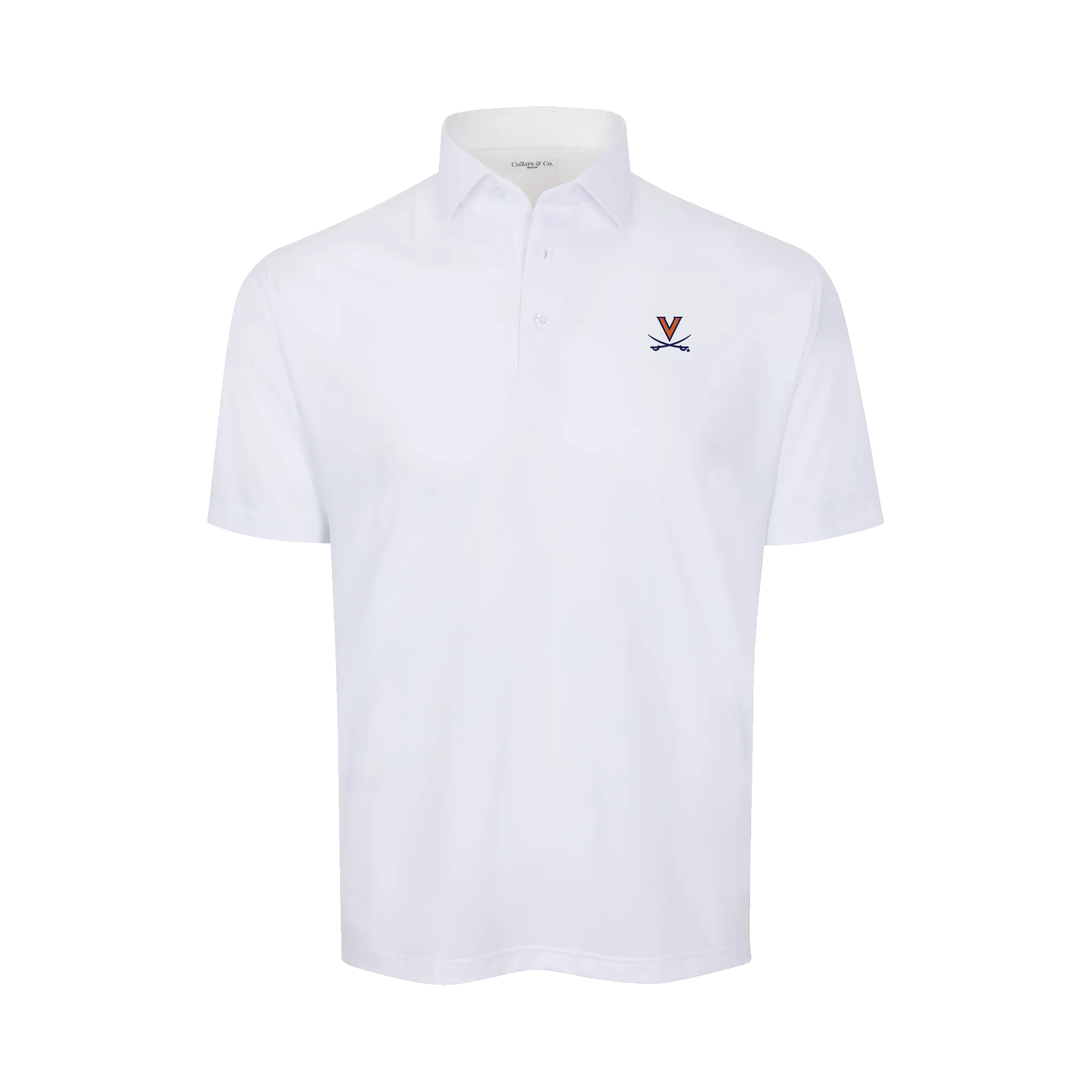 Virginia Featherweight Flex Polo White