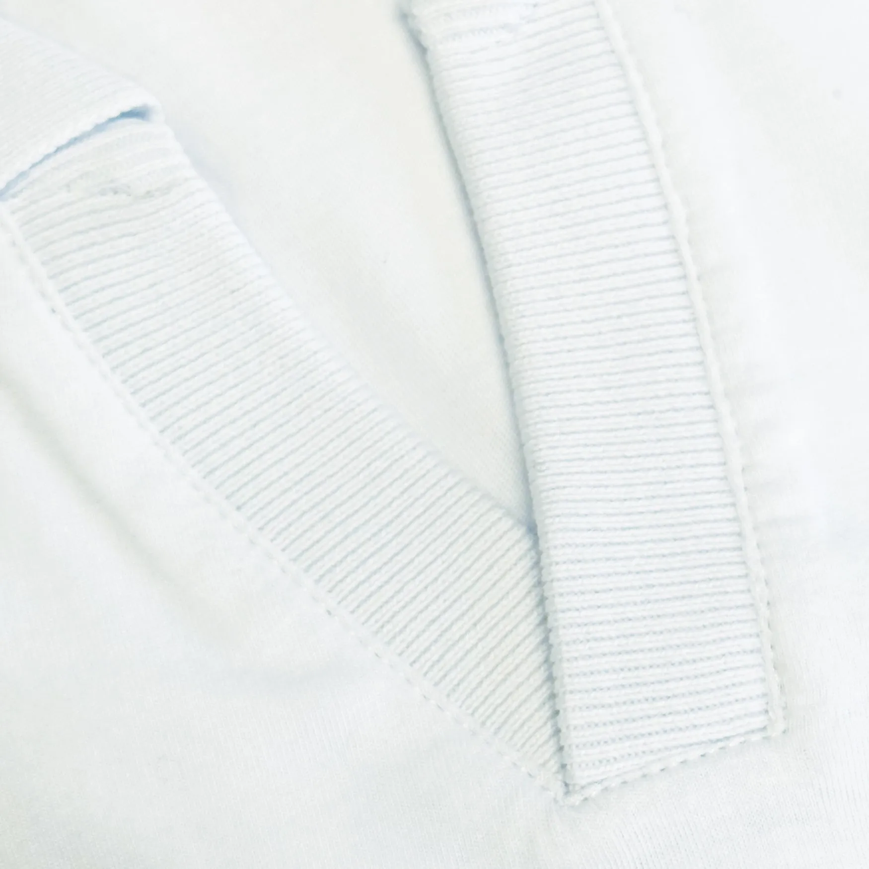 White Pima Johnny Collar Polo