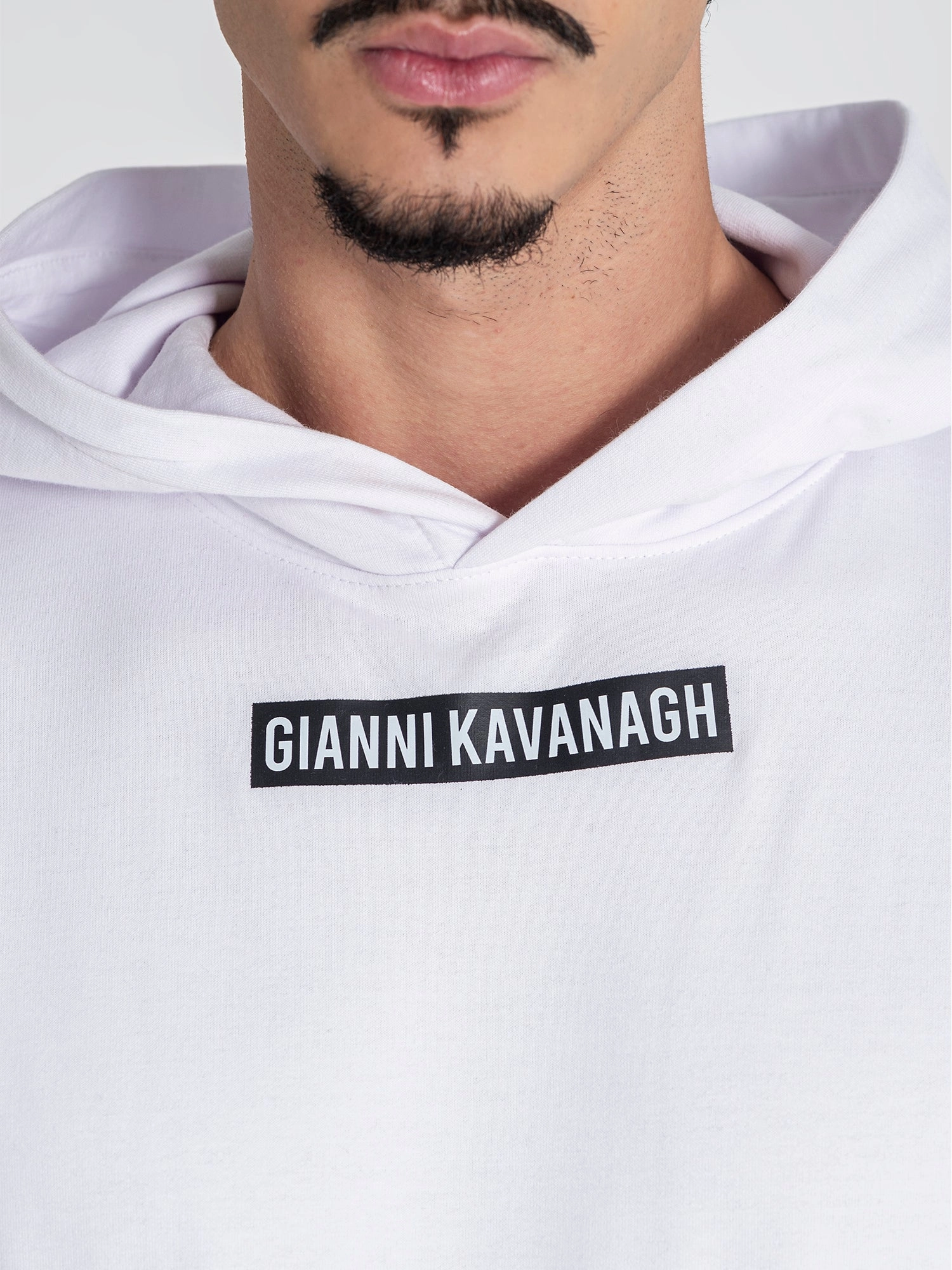 White Party Bear Hoodie