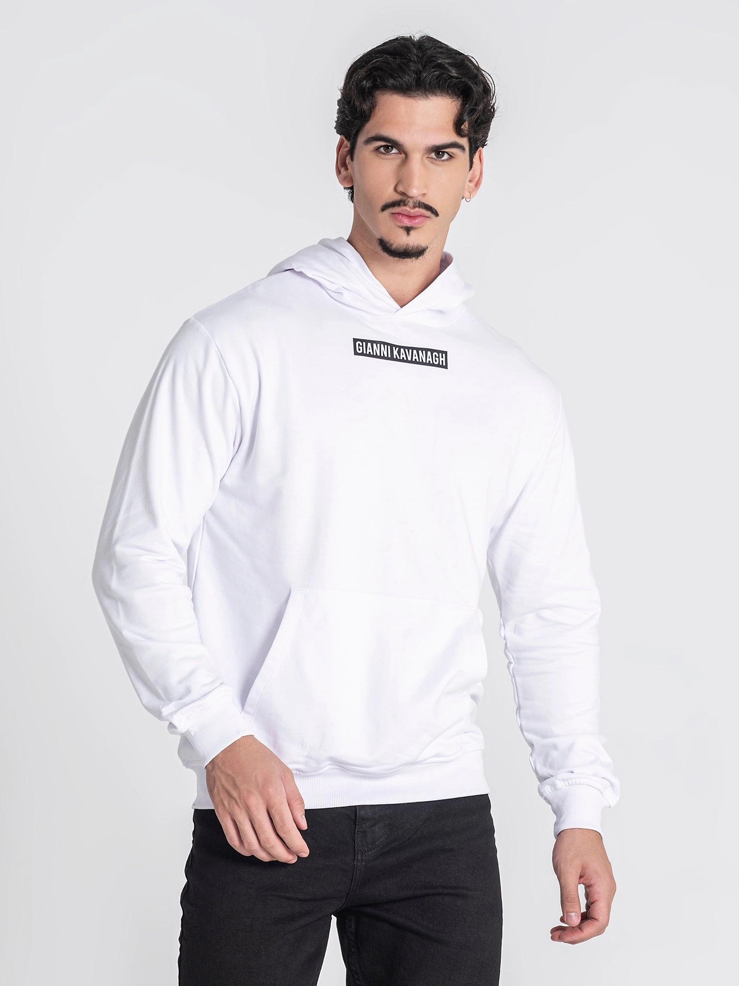White Party Bear Hoodie