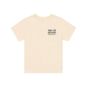 Womens Short Sleeve Tee Paint Shop Vintage White