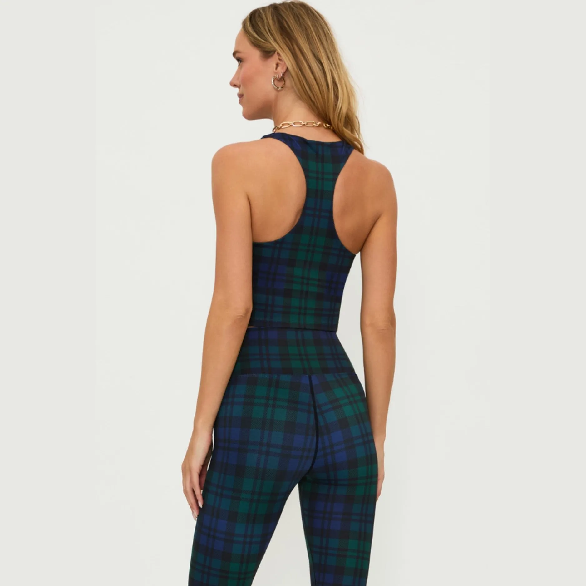 Yara Top - Wintergreen Plaid