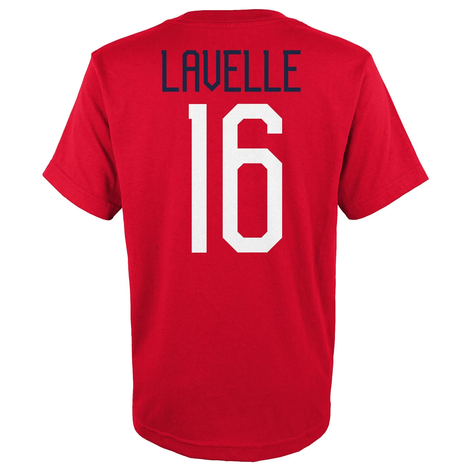Youth Outerstuff USWNT Lavelle 16 Red Tee