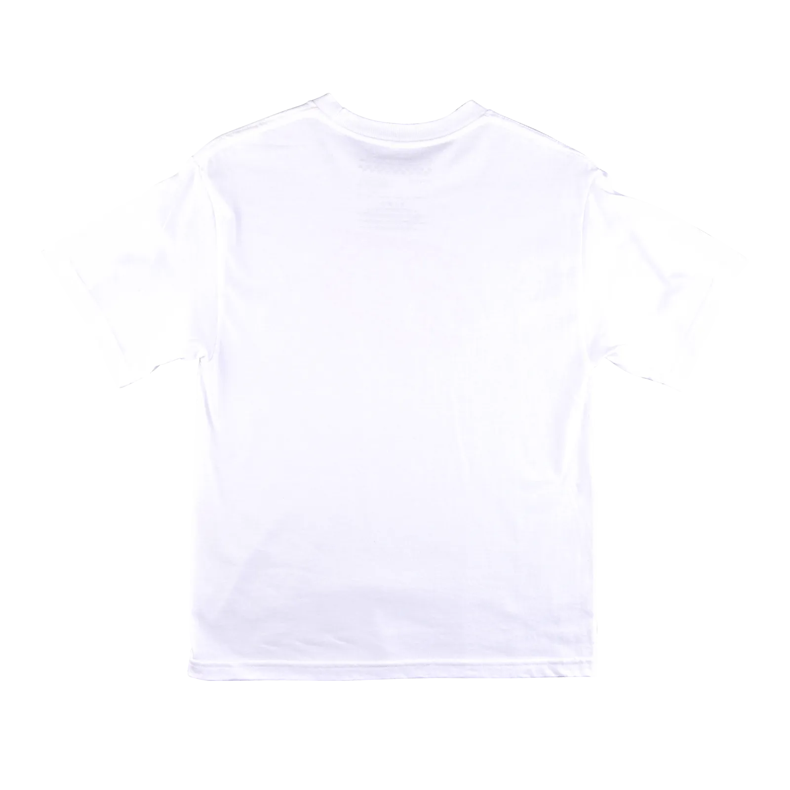 Youth Short Sleeve Tee Cropped Badge White