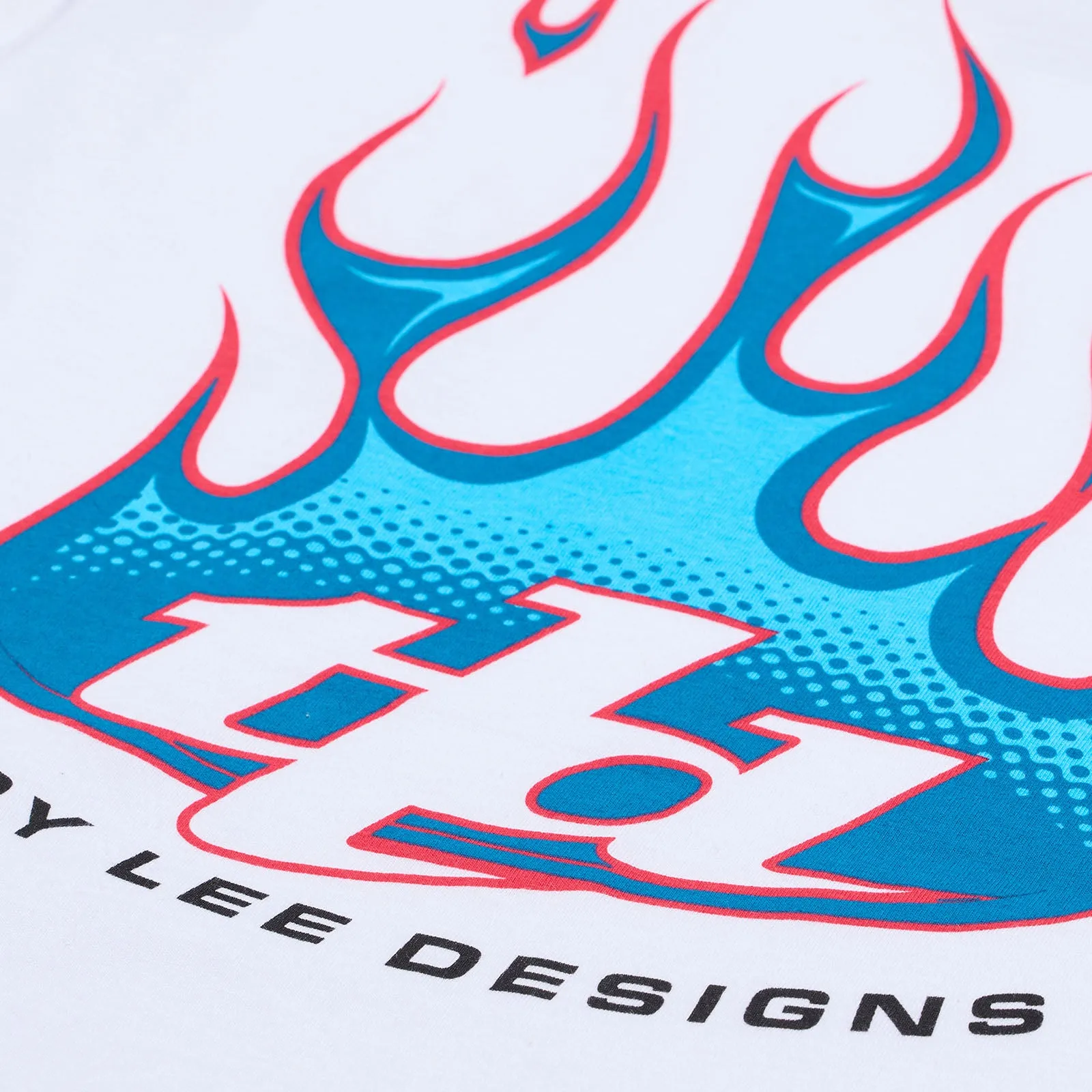 Youth Short Sleeve Tee Torched White